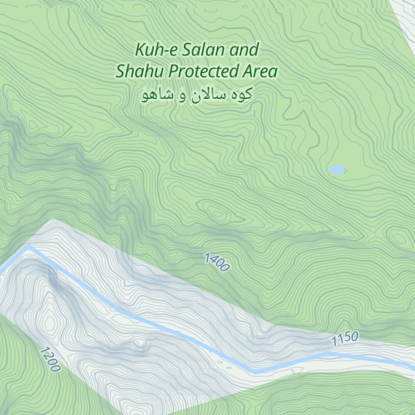 Map of Kūh-e Būhū