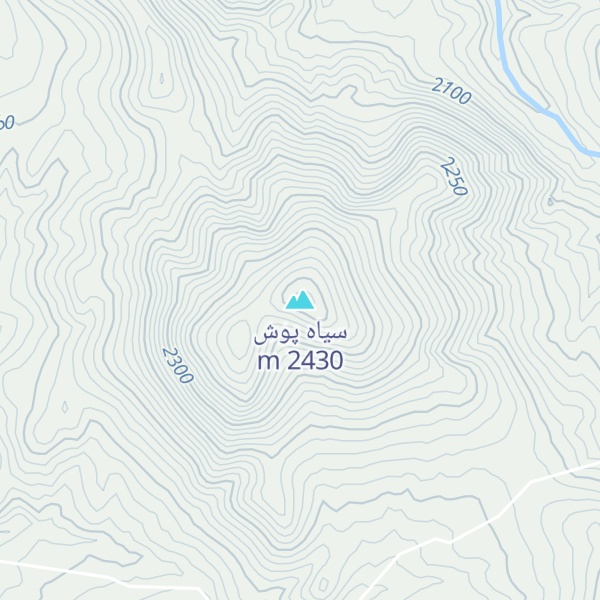 Map of سیاه پوش