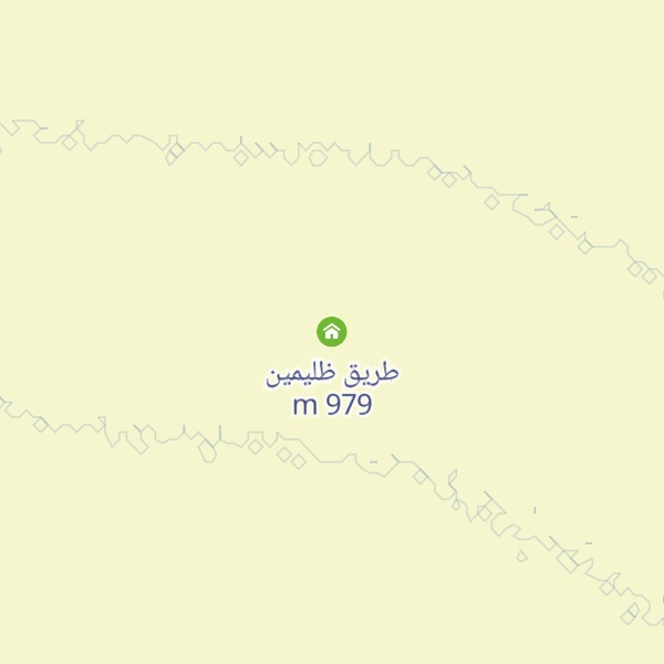 Map of طريق ظليمين
