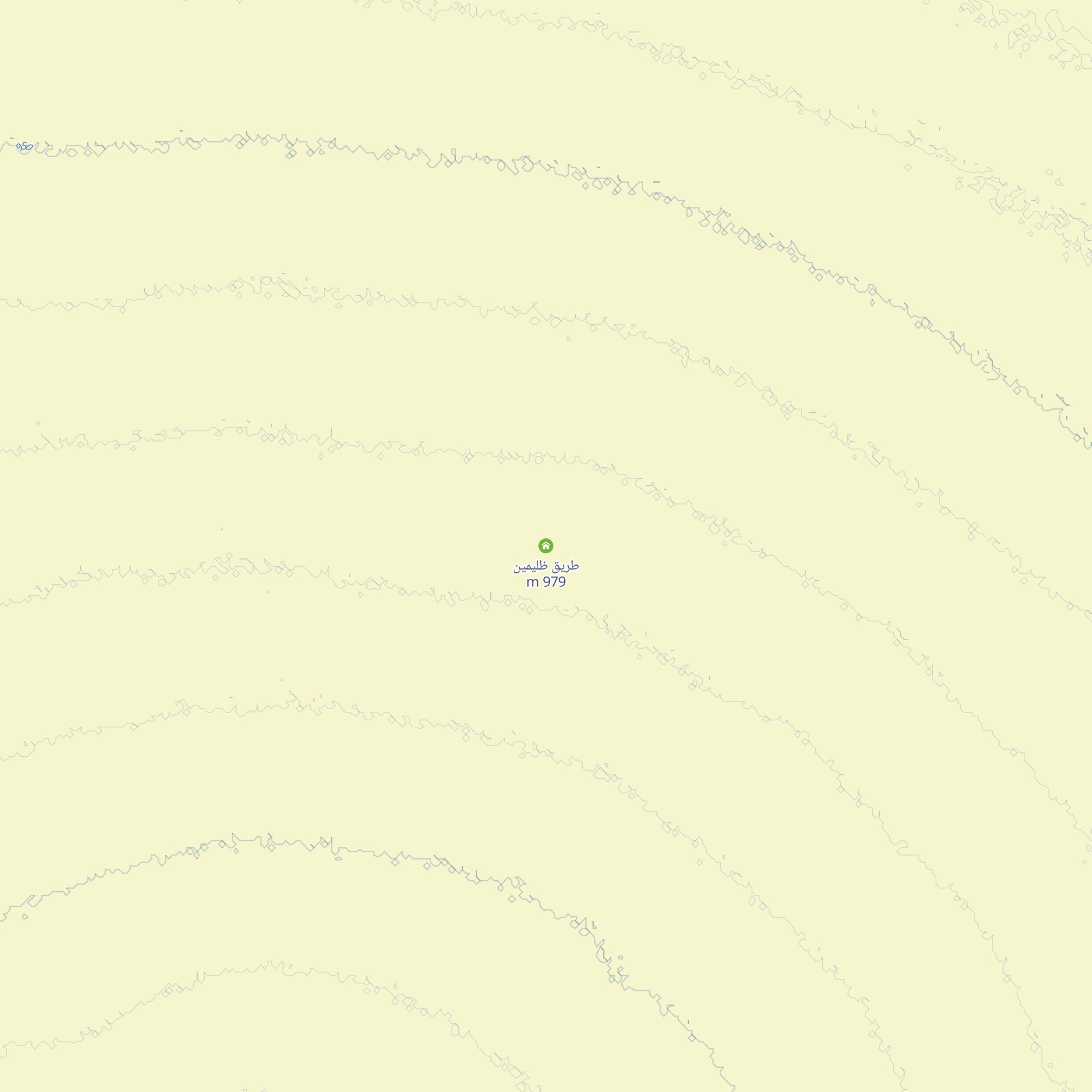 طريق ظليمين map