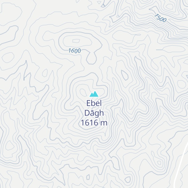 Map of Ebel Dāgh