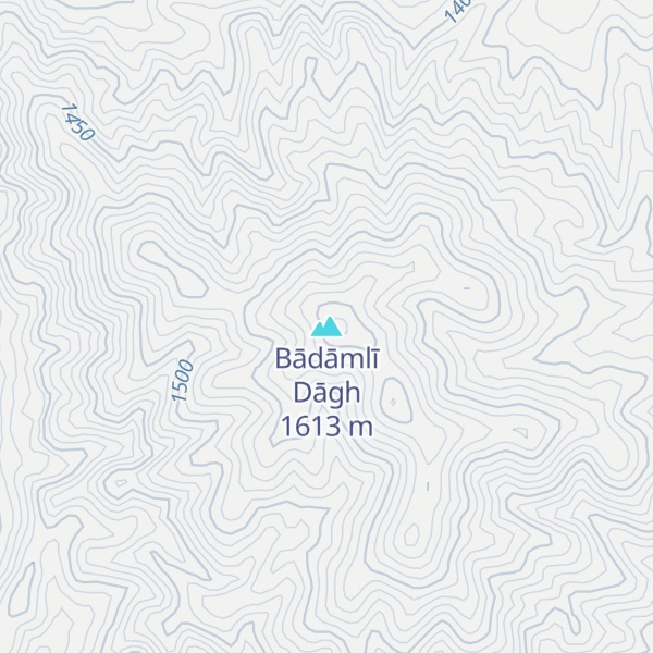 Map of Bādāmlī Dāgh