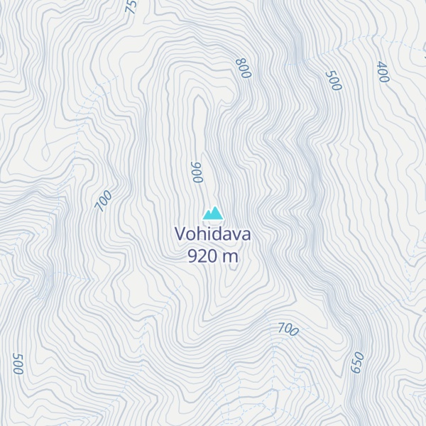Map of Vohidava
