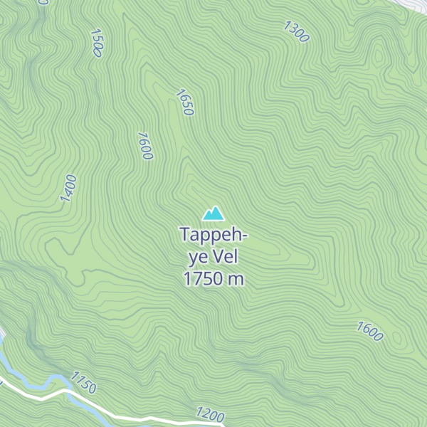 Map of Tappeh-ye Vel