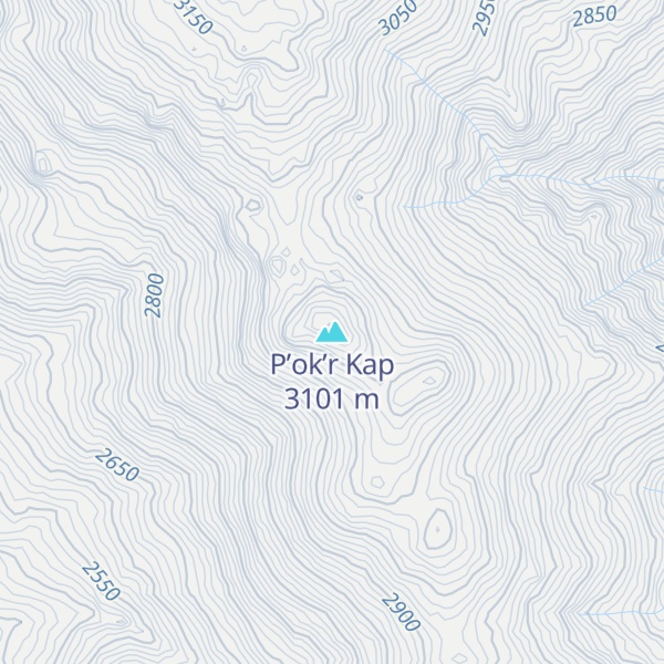 Map of P’ok’r Kap