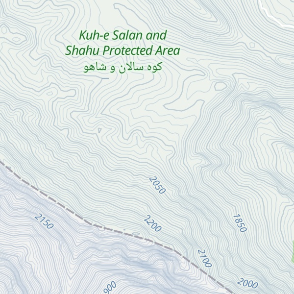 Map of Kūh-e Darband