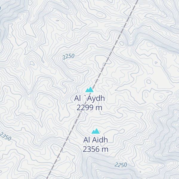 Map of Al `Aydh
