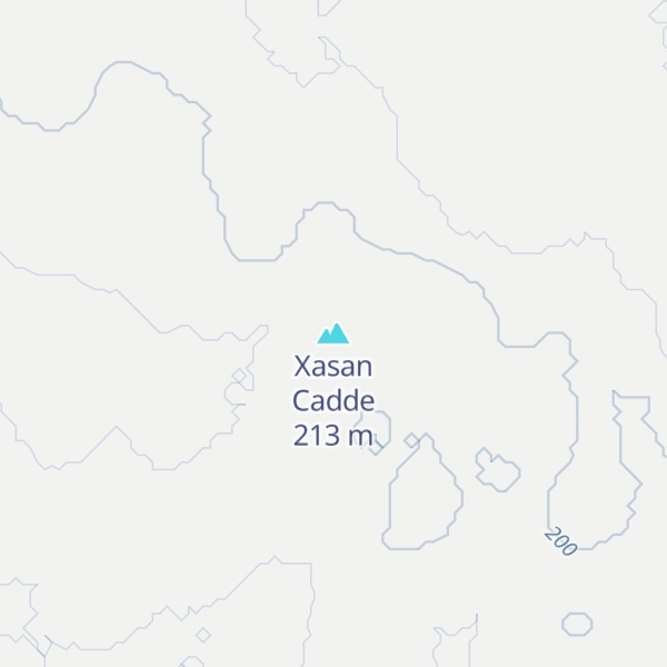 Map of Xasan Cadde