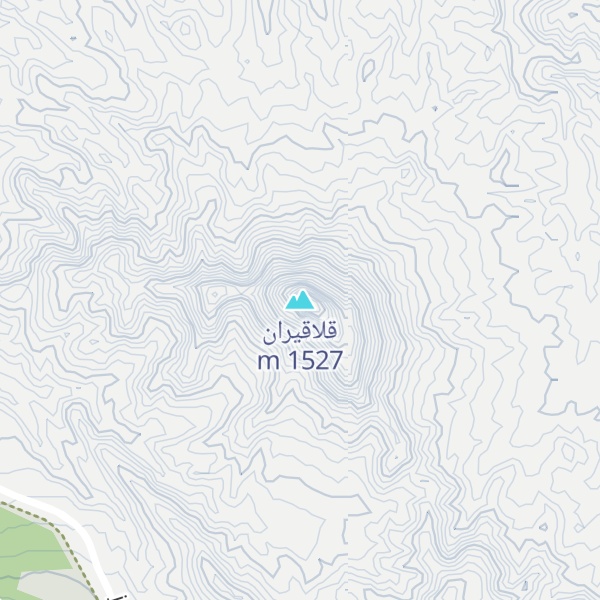 Map of قلاقیران
