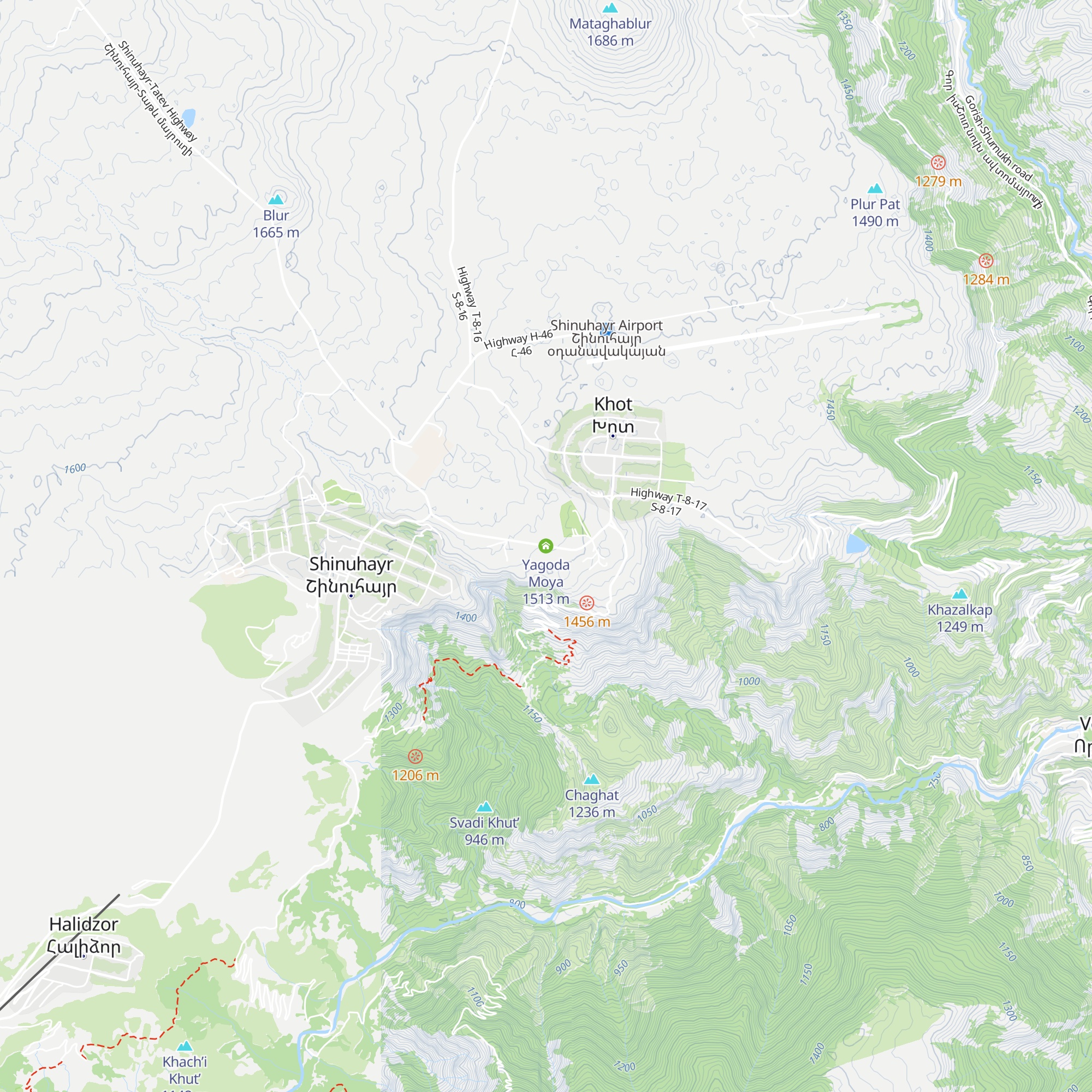 Yagoda Moya map