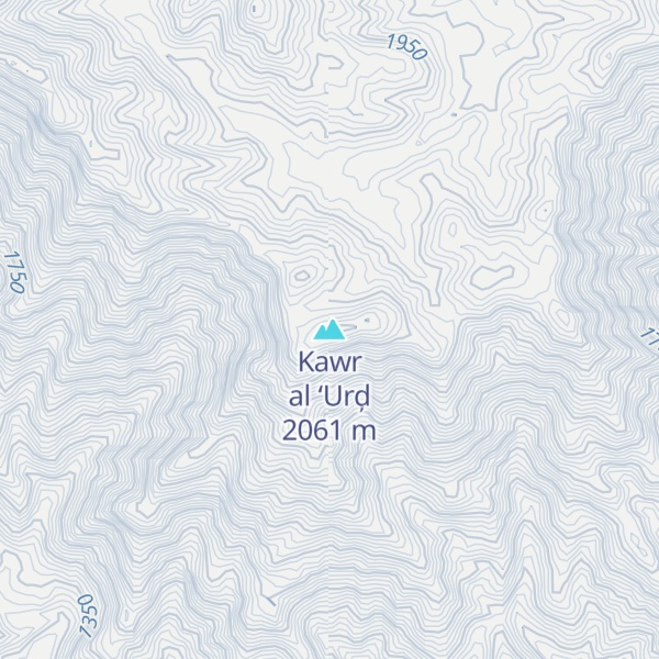 Map of Kawr al ‘Urḑ