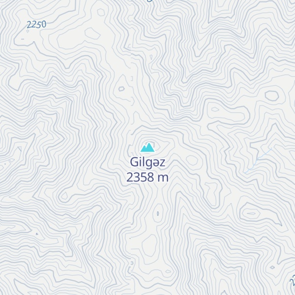 Map of Gilgəz