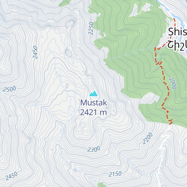 Map of Mustak