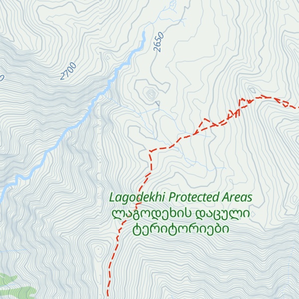 Map of Demidov's Hut