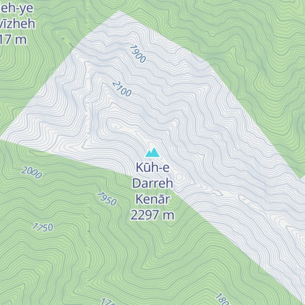 Map of Kūh-e Darreh Kenār