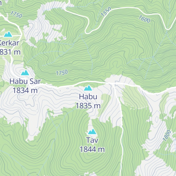 Map of Habu