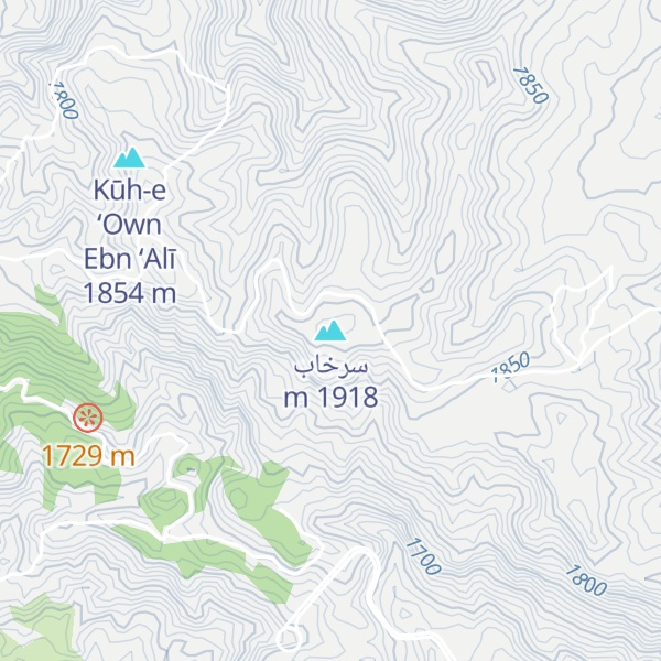 Map of سرخاب
