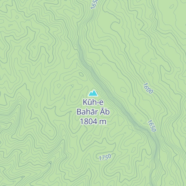 Map of Kūh-e Bahār Āb