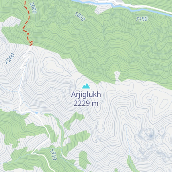 Map of Arjiglukh