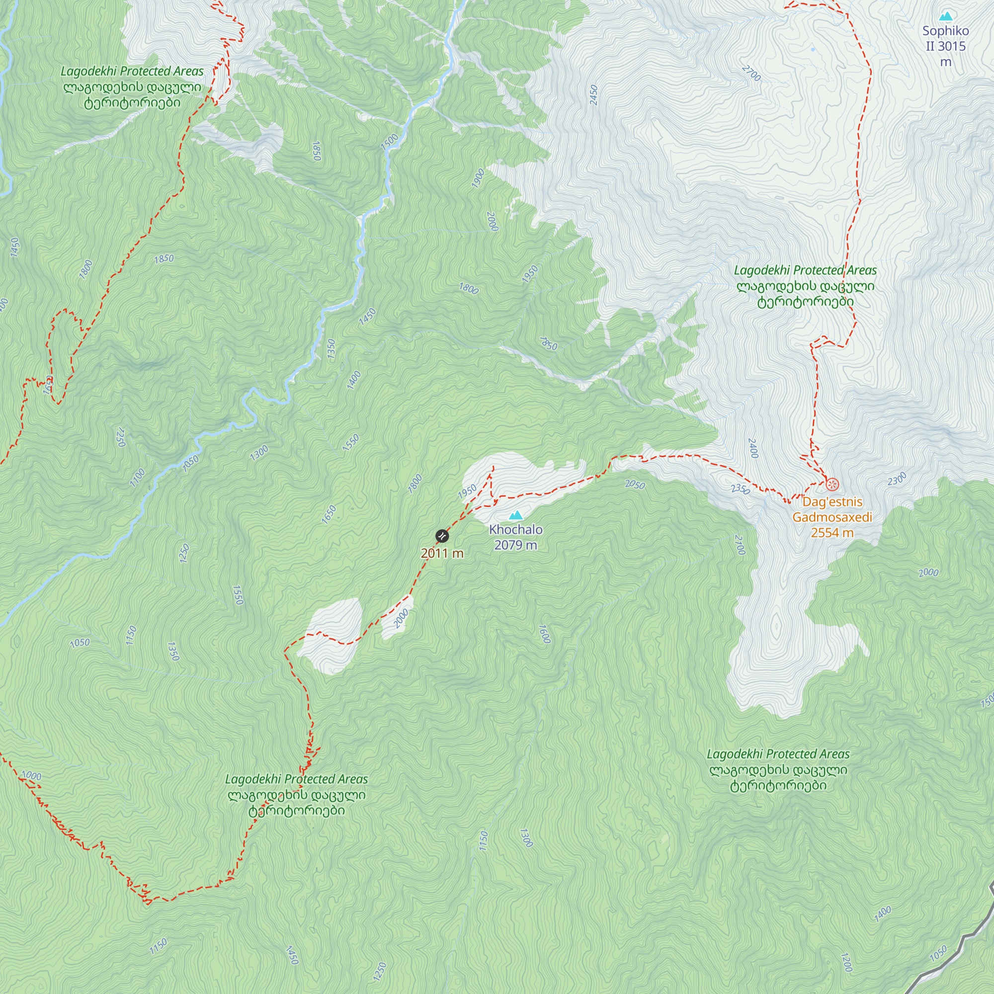 Axali Turistt`a T`avshesap`ari map