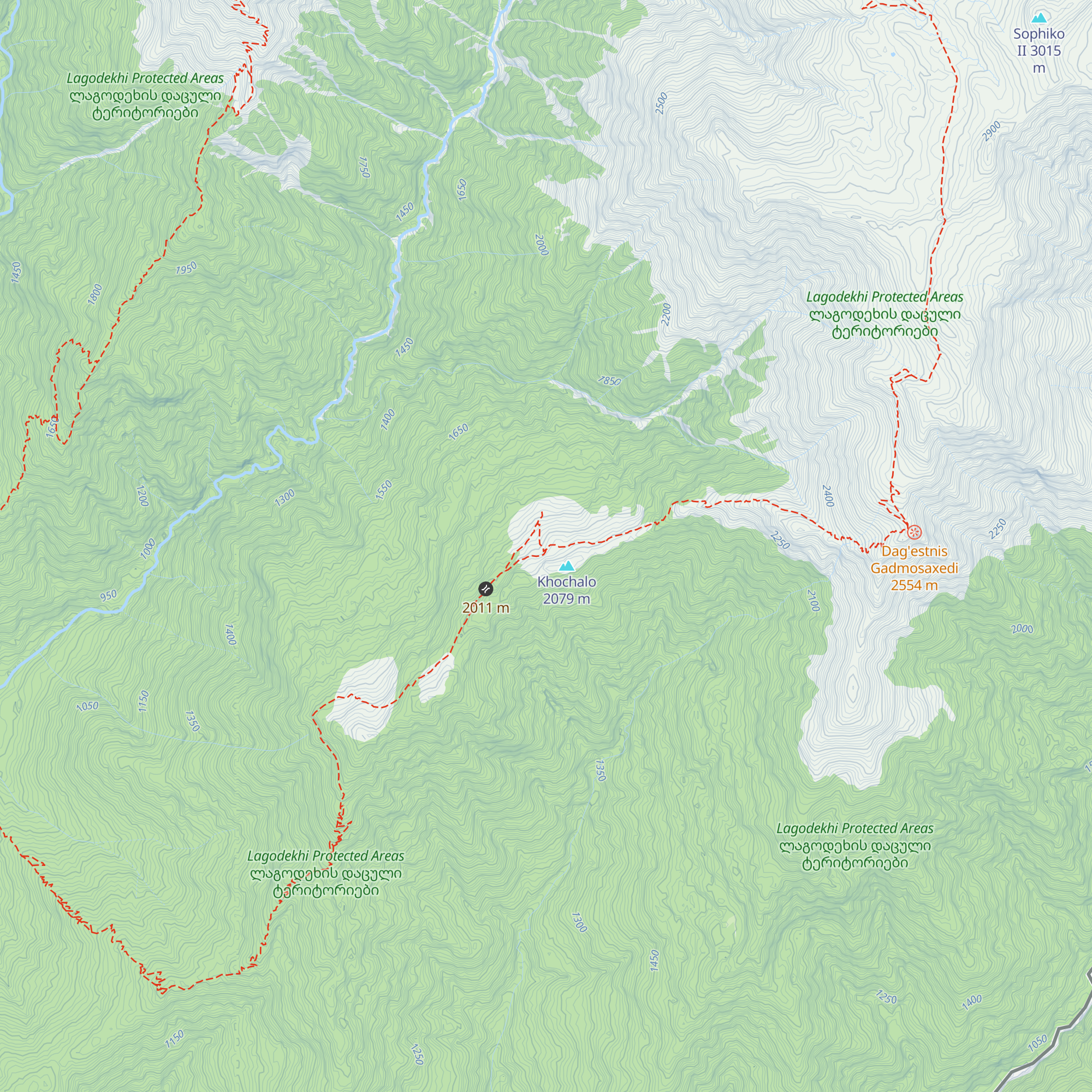 Axali Turistt`a T`avshesap`ari map