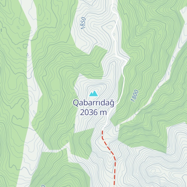 Map of Qabarrıdağ