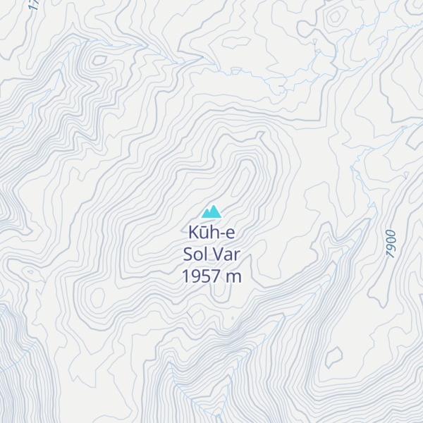 Map of Kūh-e Sol Var