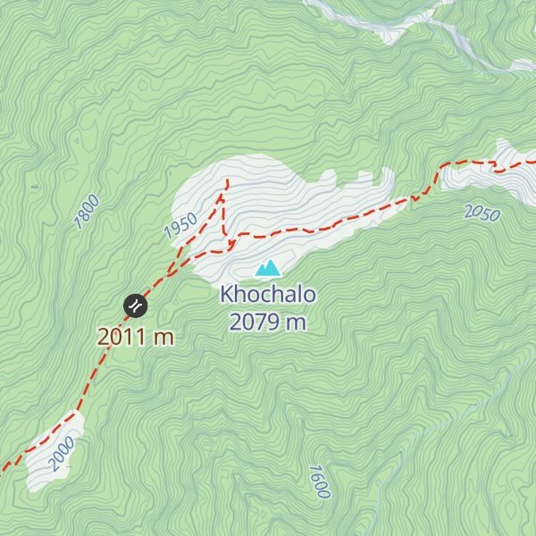 Map of Khochalo