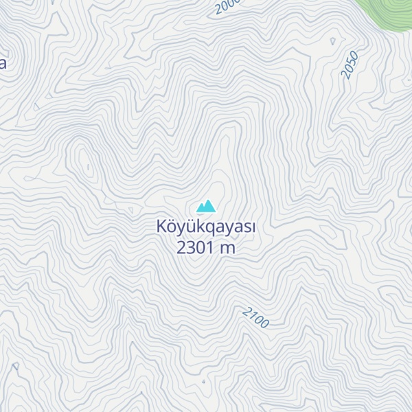 Map of Köyükqayası