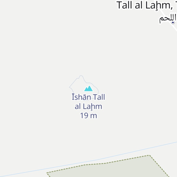 Map of Īshān Tall al Laḩm