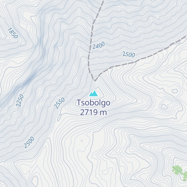 Map of Tsobolgo