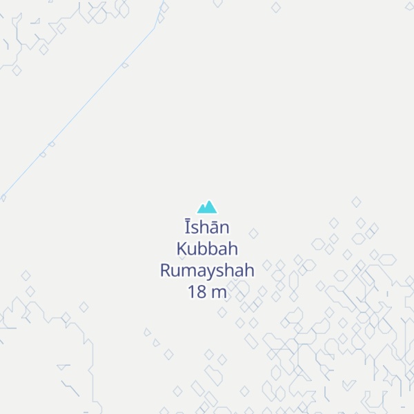 Map of Īshān Kubbah Rumayshah