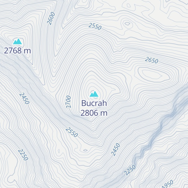 Map of Bucrah