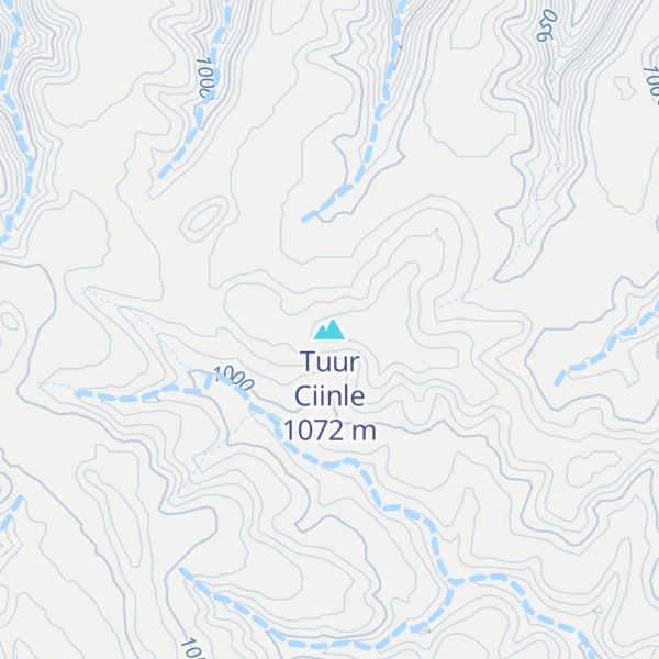 Map of Tuur Ciinle