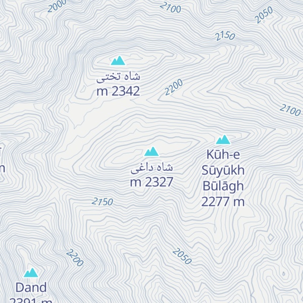Map of شاه داغی