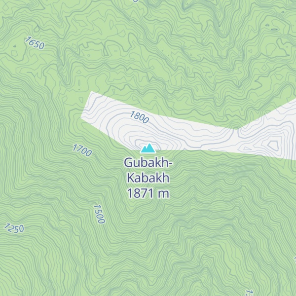 Map of Gubakh-Kabakh