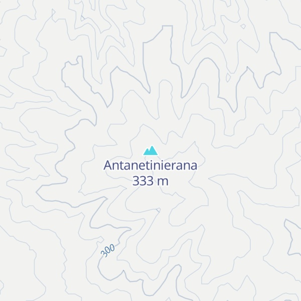 Map of Antanetinierana