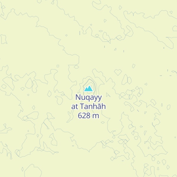 Map of Nuqayy at Tanhāh