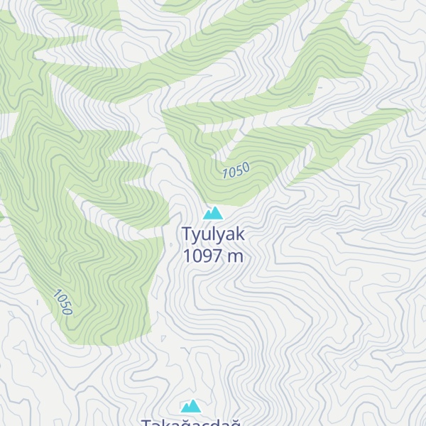 Map of Tyulyak