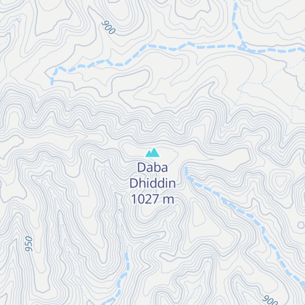 Map of Daba Dhiddin