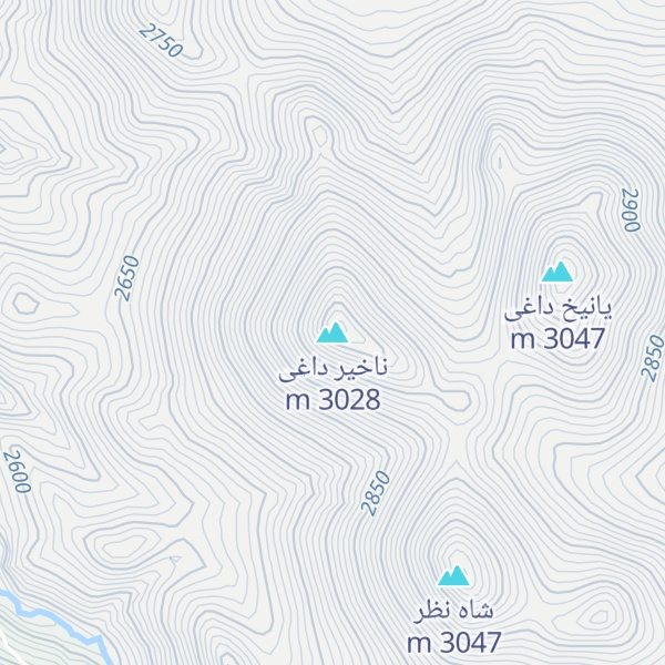 Map of ناخیر داغی