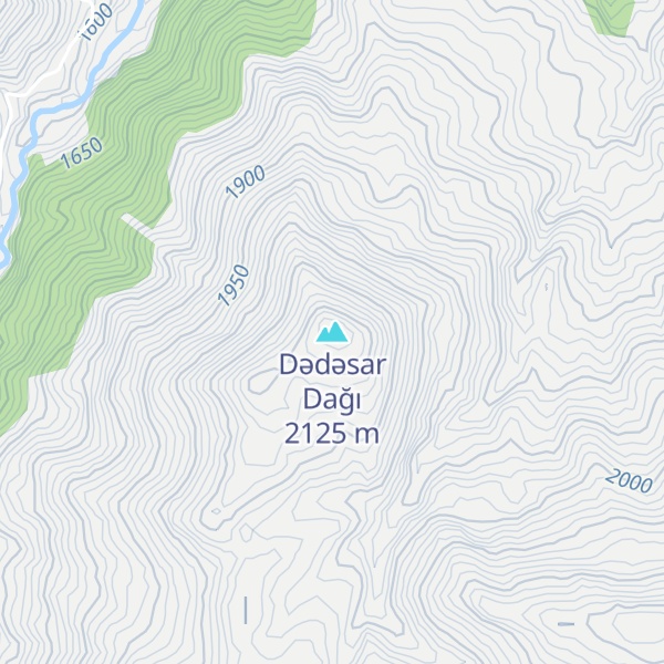 Map of Dədəsar Dağı