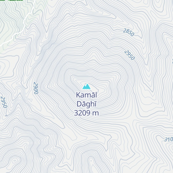 Map of Kamāl Dāghī