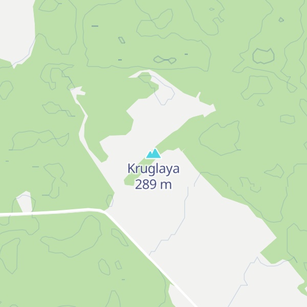 Map of Kruglaya