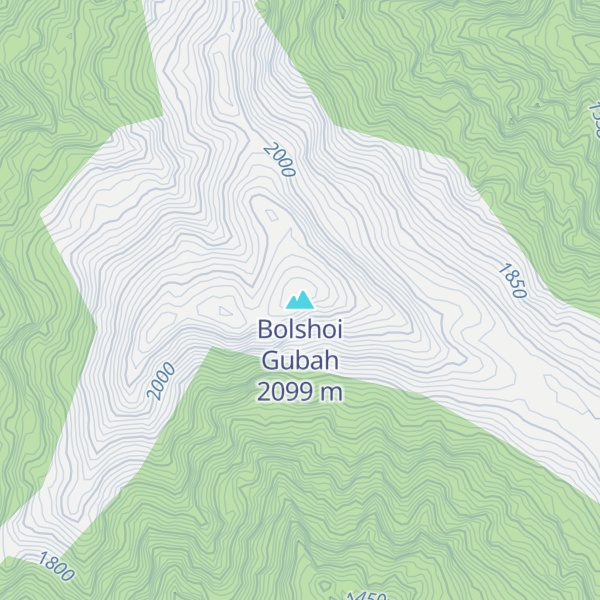 Map of Bolshoi Gubah