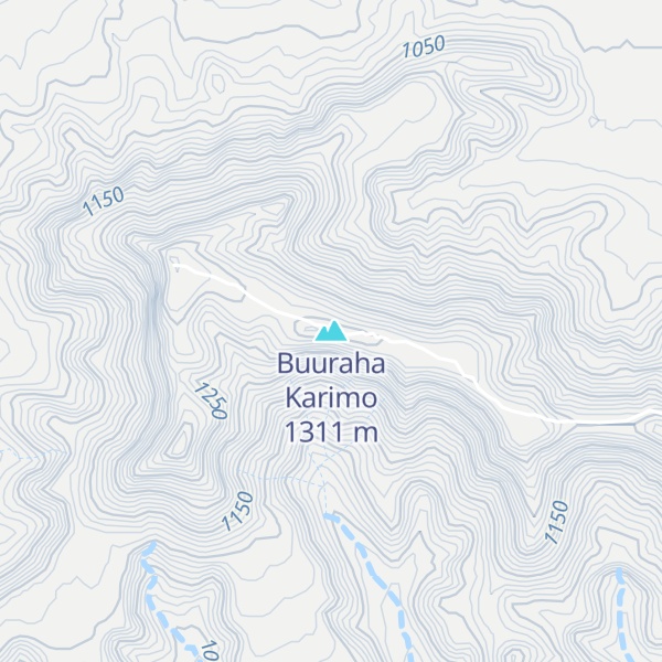 Map of Buuraha Karimo