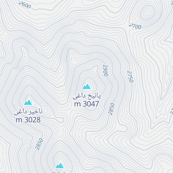 Map of یانیخ داغی