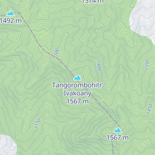 Map of Tangorombohitr’ Ivakoany