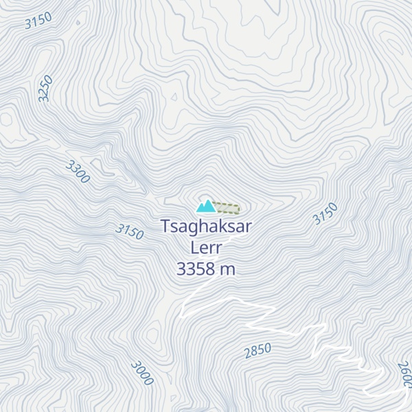 Map of Tsaghaksar Lerr