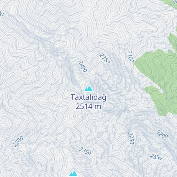 Map of Taxtalıdağ